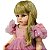 Vestido Rosa Para Festa Boneca Bebe Reborn  - 55Cm - Imagem 3