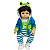 Conjunto Roupa Jacaré Boneca Bebe Reborn  - 48Cm - Imagem 4