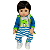 Conjunto Roupa Jacaré Boneca Bebe Reborn  - 48Cm - Imagem 2