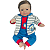 Boneco Bebe Reborn Corpo de Tecido Ravi - 48cm - Imagem 4