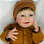 Boneco Bebe Reborn Corpo de tecido João - 48cm - Imagem 2