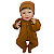 Boneco Bebe Reborn Corpo de tecido João - 48cm - Imagem 1