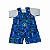 Conjunto Macacão Azul Com Estampa de Skate Boneca Bebe Reborn - 55Cm - Imagem 1