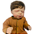 Boneco Bebe Reborn Corpo de tecido Caio - 48cm - Imagem 4