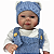 Boneco Bebe Reborn Corpo de tecido Luan - 48cm - Imagem 3