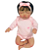 Boneca Bebe Reborn Corpo de tecido Any Roupinha Rosa - 48cm - Imagem 1
