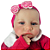 Boneca Bebe Reborn Corpo de tecido Nina - 48cm - Imagem 2