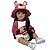 Boneca Bebe Reborn Corpo de Silicone Aurora com Chapéu - 55cm - Imagem 4