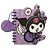 Caderno Kuromi com Chaveiro - Imagem 1