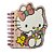 Bloco de Notas Hello Kitty - Floral - Imagem 1