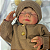Boneco Bebe Reborn Caio Corpo de tecido - 48cm - Imagem 1