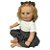 Boneca Bebe Reborn Corpo de Tecido Agatha - 55cm - Imagem 4