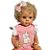 Boneca Bebe Reborn Corpo de Silicone Bubu Loira - 48cm - Imagem 3