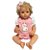 Boneca Bebe Reborn Corpo de Silicone Bubu Loira - 48cm - Imagem 4