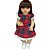 Boneca Bebe Reborn Corpo de Silicone Aurora com Vestido Vermelho - 55cm - Imagem 1