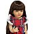 Boneca Bebe Reborn Corpo de Silicone Aurora com Vestido - 55cm - Imagem 4