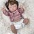 Boneca Bebe Reborn Corpo de Silicone Any - 55cm - Imagem 5