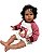 Boneca Bebe Reborn Realista Tecido Serena - 55cm - Imagem 3