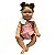 Boneca Bebe Reborn Corpo de Silicone Helena Roupinha Rosa - 55cm - Imagem 4
