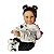 Boneca Bebe Reborn Corpo de Silicone Helena com Roupinha de Panda - 55cm - Imagem 4