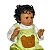 Boneco Bebe Reborn Corpo de tecido Enzo Roupinha de Urso- 48cm - Imagem 4