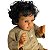 Boneco Bebe Reborn Corpo de tecido Enzo Roupinha Marrom - 48cm - Imagem 2