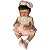 Boneca Bebe Reborn Corpo de Silicone Any Roupinha Rosa - 55cm - Imagem 4