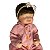 Boneca Bebe Reborn Corpo de Silicone Any Roupa de Frio Rosa - 55cm - Imagem 2