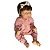 Boneca Bebe Reborn Carol Corpo de Silicone Roupinha de Frio Rosa - 48cm - Imagem 3