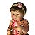 Boneca Bebe Reborn Corpo de Silicone Luana com Body Florido- 48cm - Imagem 2