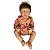 Boneca Bebe Reborn Corpo de Silicone Luna Roupa Florida - 55cm - Imagem 1