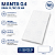 Manta filtrante G4 330 x 150 mm ( MANTA G4 ) - Imagem 1