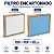 Filtro Cartucho 700 X 500 X 50mm MANTA G4 + manta fina FFEO - Imagem 1