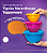 Conjunto Tigelas Maravilhosas Tupperware Colors (500 ml, 1 litro e 1,8 litros) - Imagem 2