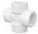 Cruzeta Roscavel PVC - 1.1/.4 - Imagem 1