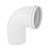Curva 90 Esgoto Curta PVC - .50mm - Imagem 1