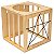 Cubo para Circuito Madeira de Brincar - Imagem 3