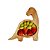 Pratinho Infantil - Dinossauro - Madeira de Brincar - Imagem 2