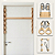 Kit Completo Play de Porta Madeira de Brincar - Imagem 1