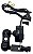 CARREGADOR E SUPORTE EM X PRA CELULAR PRA MOTO STALLION - Imagem 3