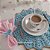 Americano de crochê com detalhe dourado - Imagem 9