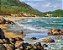 Pintura a Óleo Praia da Galheta - Imagem 1