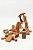 Blocos Geométricos Montessori - Madeiras Brasileiras - Imagem 3