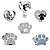 Berloque Charm Pet p/ Pandora e Vivara | Prata - Imagem 1