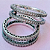 Anel Feminino Sofisticado: Prata 925 com Pedras - Imagem 3