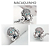Berloque Charm Flamingo P/ Pandora e Vivara | Prata - Imagem 2