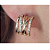 Brinco Ear Cuff Cravejado Zircônias - Imagem 1