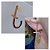 Brinco Ear Hook Cruz - Imagem 2