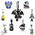 Pingente Charm p/ Pandora E Vivara | Prata - Imagem 1