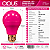 Lâmpada LED Bulbo 6W Luz Rosa E27 Decorativa Opus LP-35697 - Imagem 9